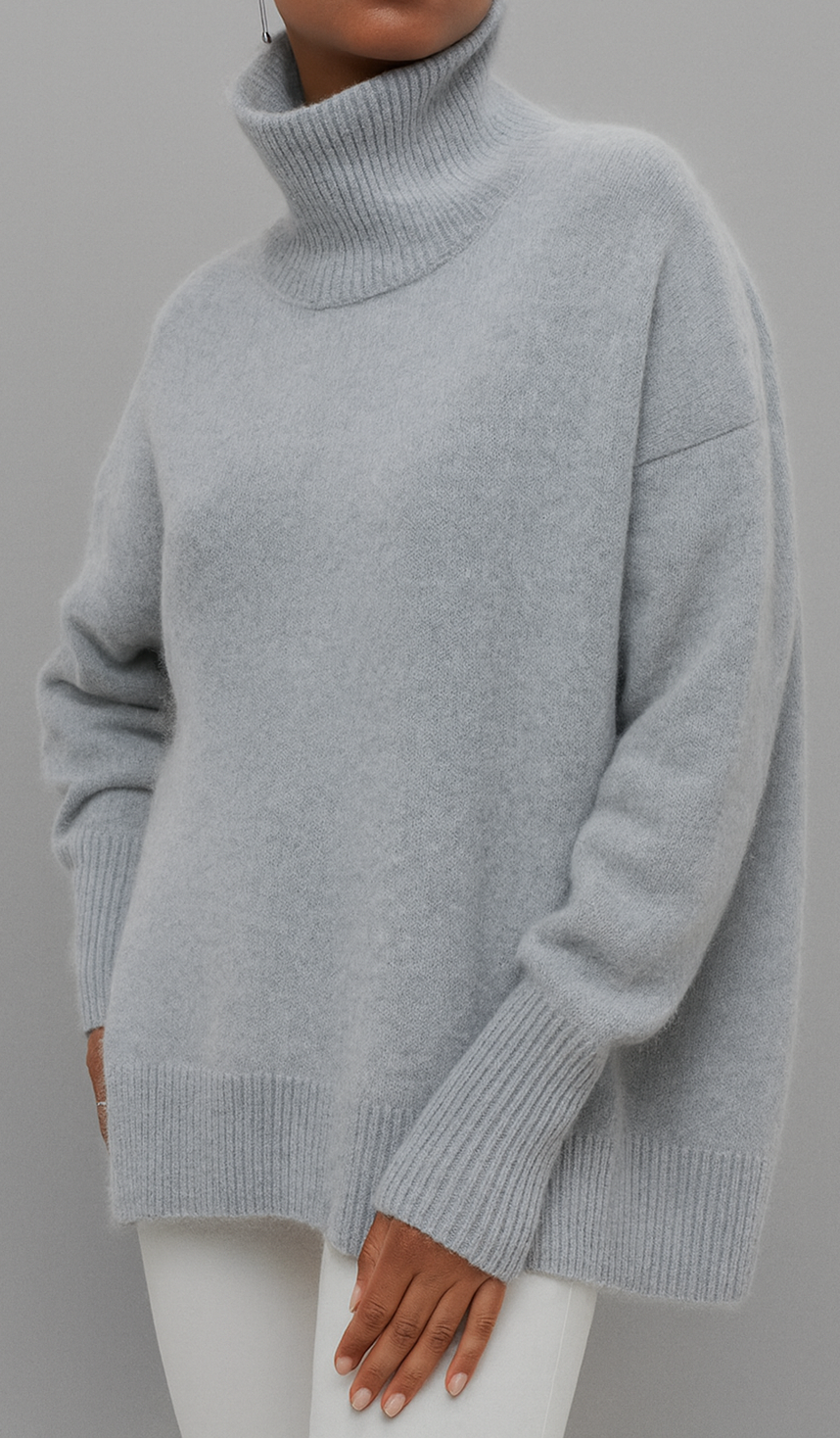 Pull Oversize Col Montant