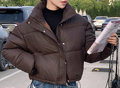 Veste Élégante Col Haut