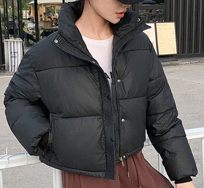 Veste Élégante Col Haut