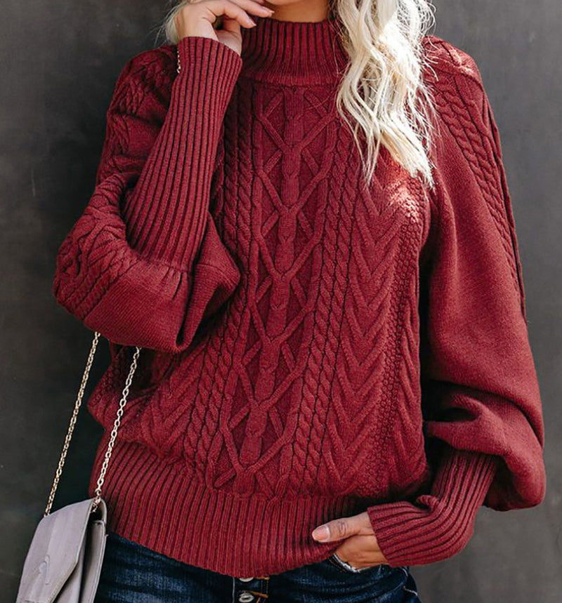 Pull Maille Confort Mi-Col