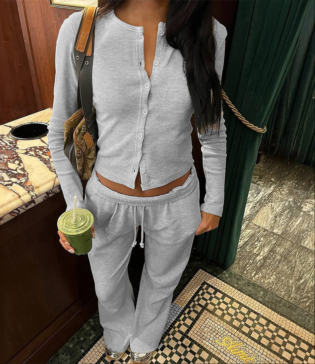 Ensemble Uni Élégant Décontracté