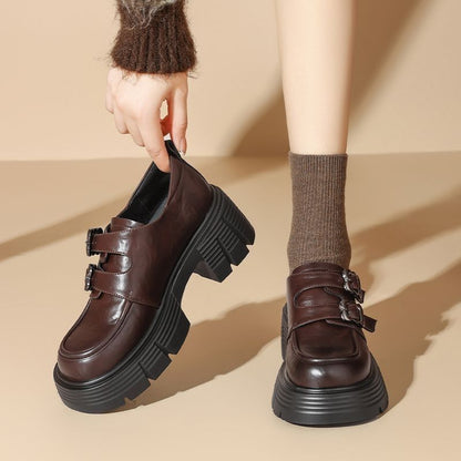 Chaussures Rétro Rehaussantes Chic