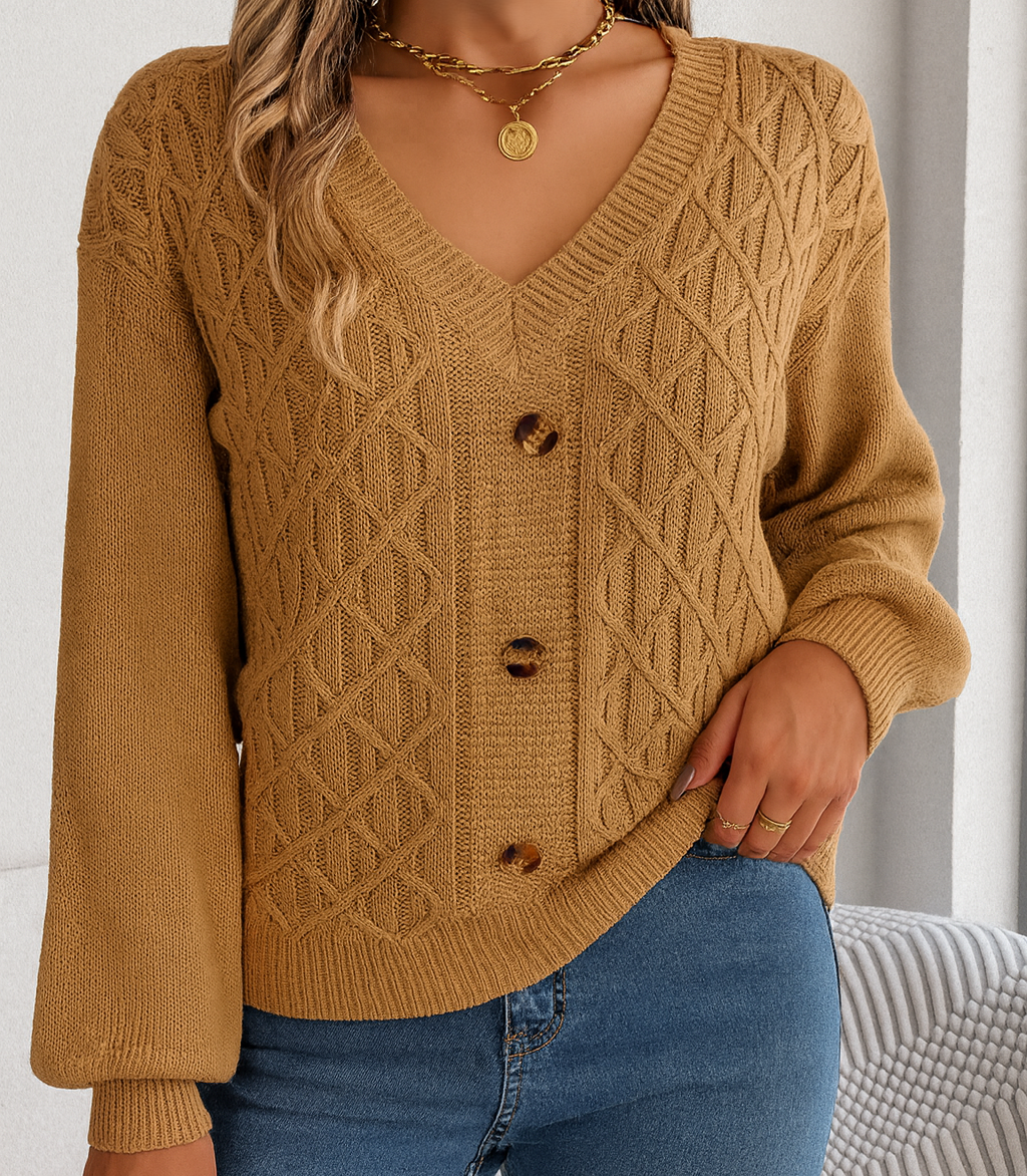 Pull Décontracté Manches Lanternes