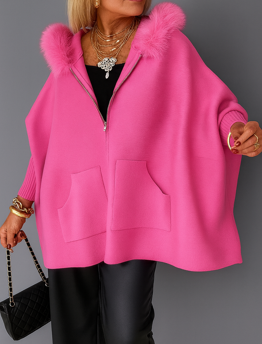 Cardigan Zippé Luxe Tricoté