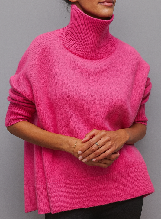 Pull Oversize Col Montant