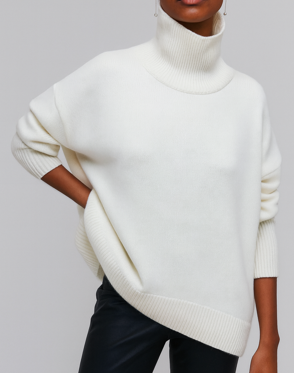 Pull Oversize Col Montant