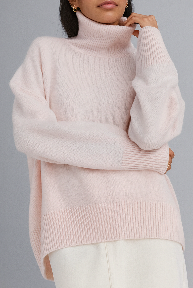 Pull Oversize Col Montant