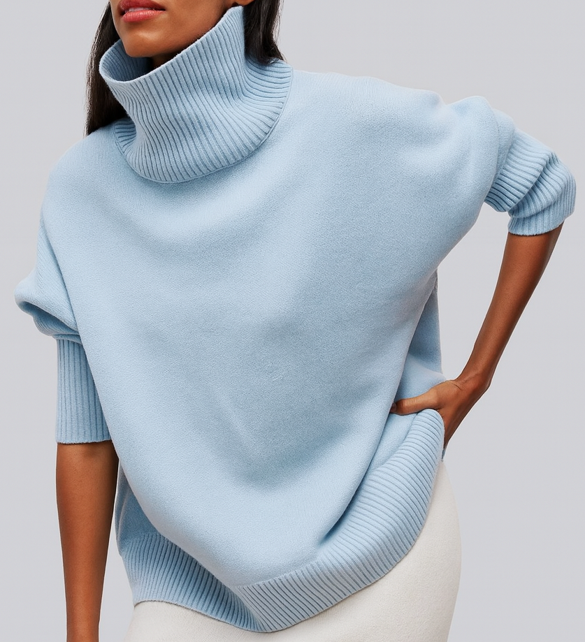 Pull Oversize Col Montant