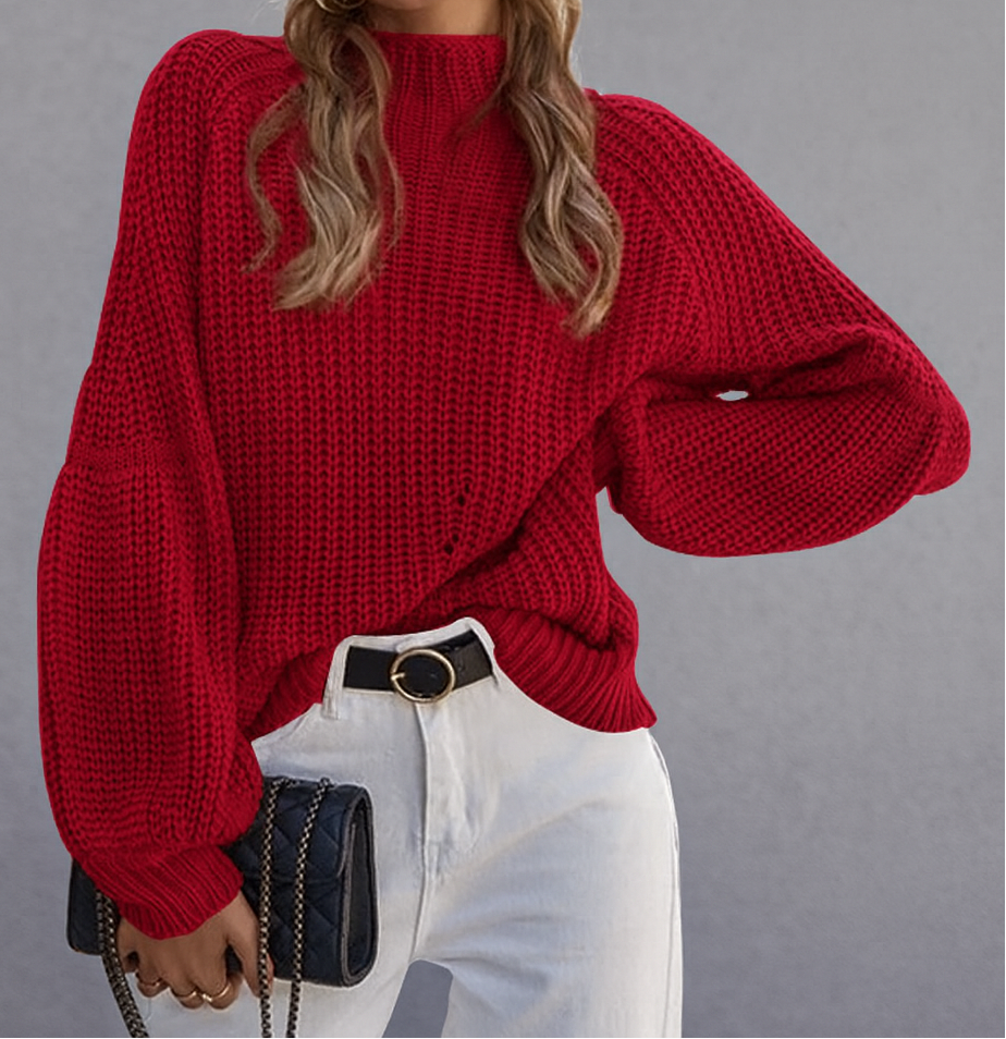 Pull Chaud Col Montant