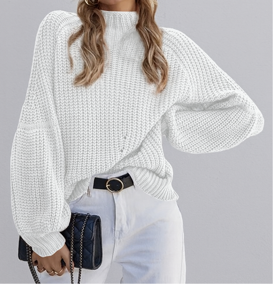 Pull Chaud Col Montant