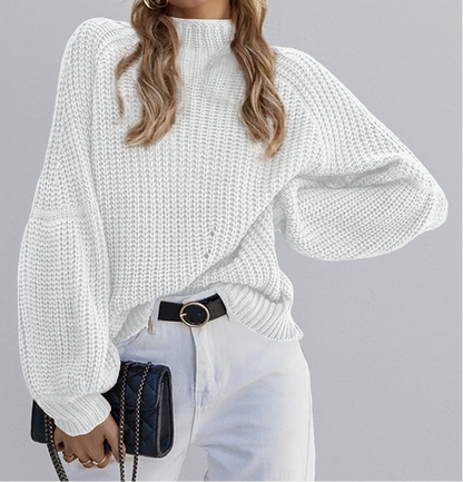 Pull Chaud Col Montant