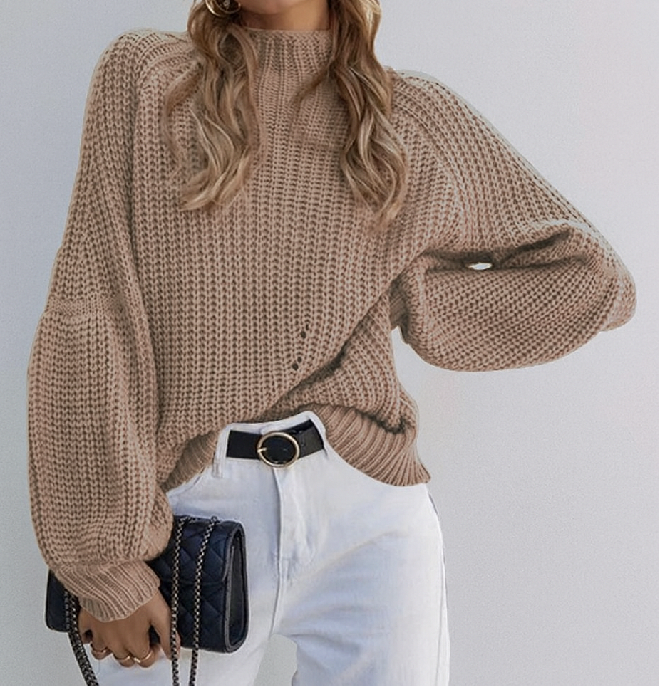 Pull Chaud Col Montant