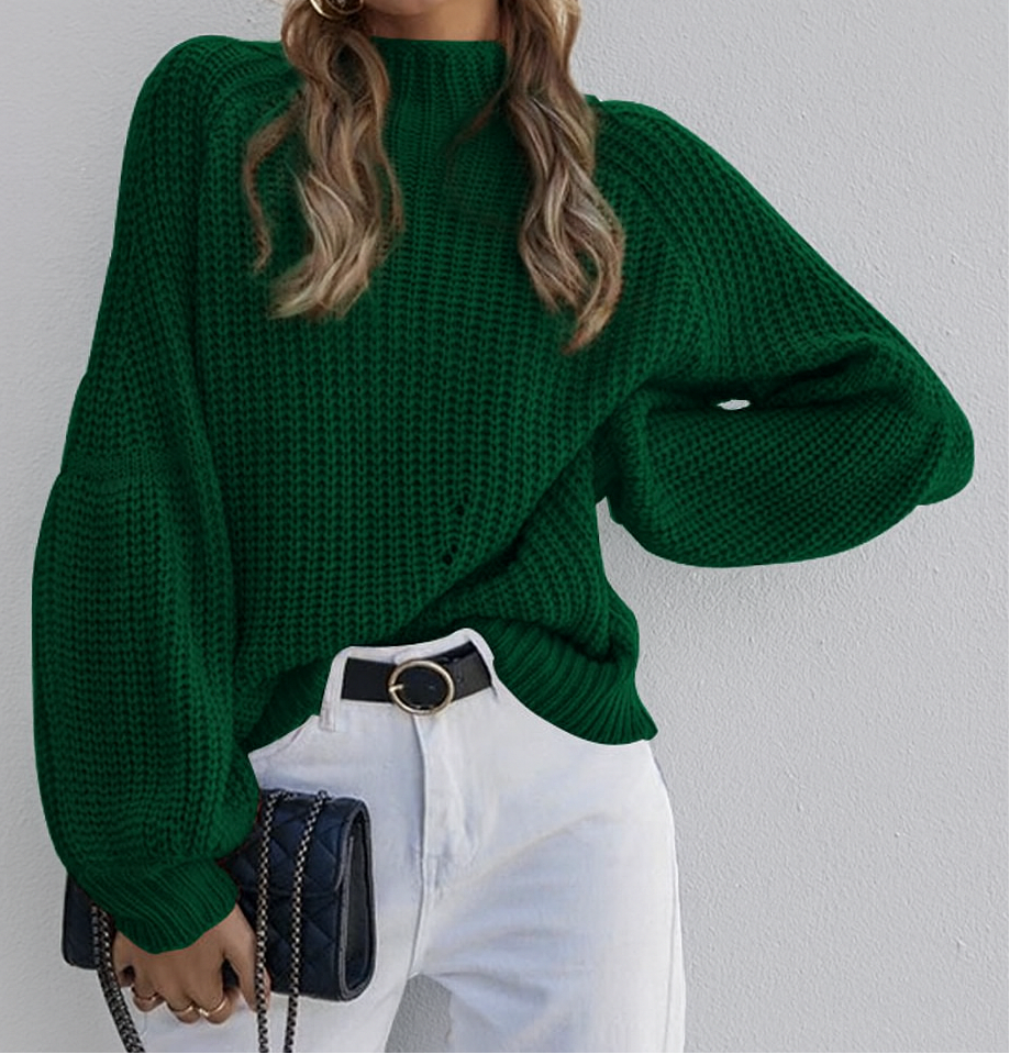 Pull Chaud Col Montant