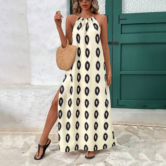 Robe Longue Élégance Halter