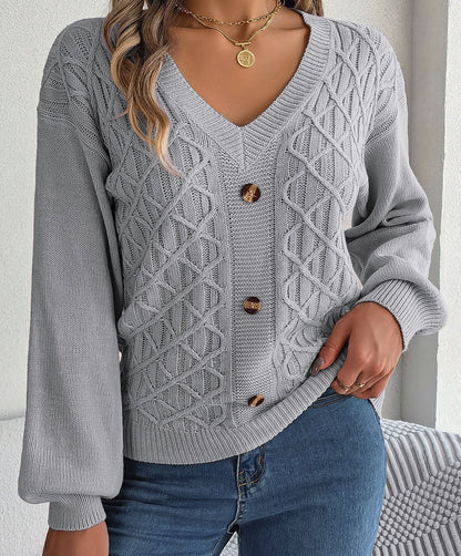 Pull Décontracté Manches Lanternes